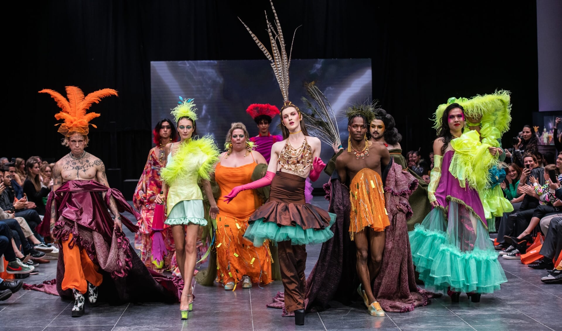 av partner and stage design for fashion week